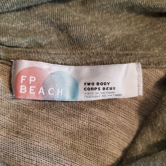 Free People Beach Cacoon Cowl Neck Pullover in Green - Picture 8 of 9